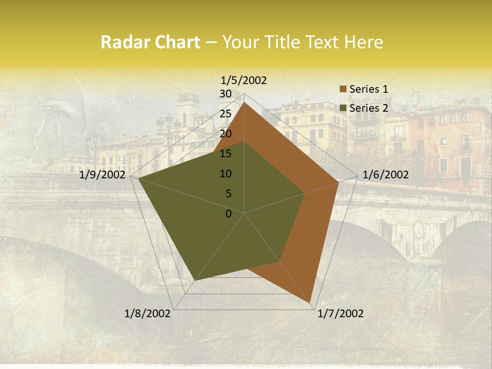 Rural River Lantern PowerPoint Template