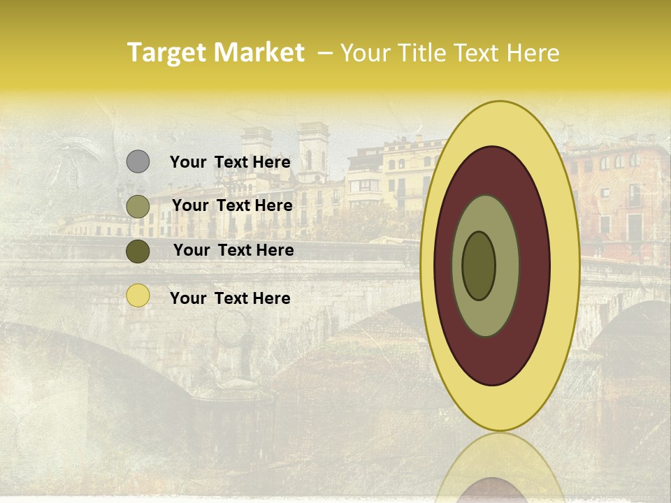 Rural River Lantern PowerPoint Template