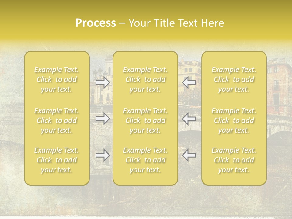 Rural River Lantern PowerPoint Template
