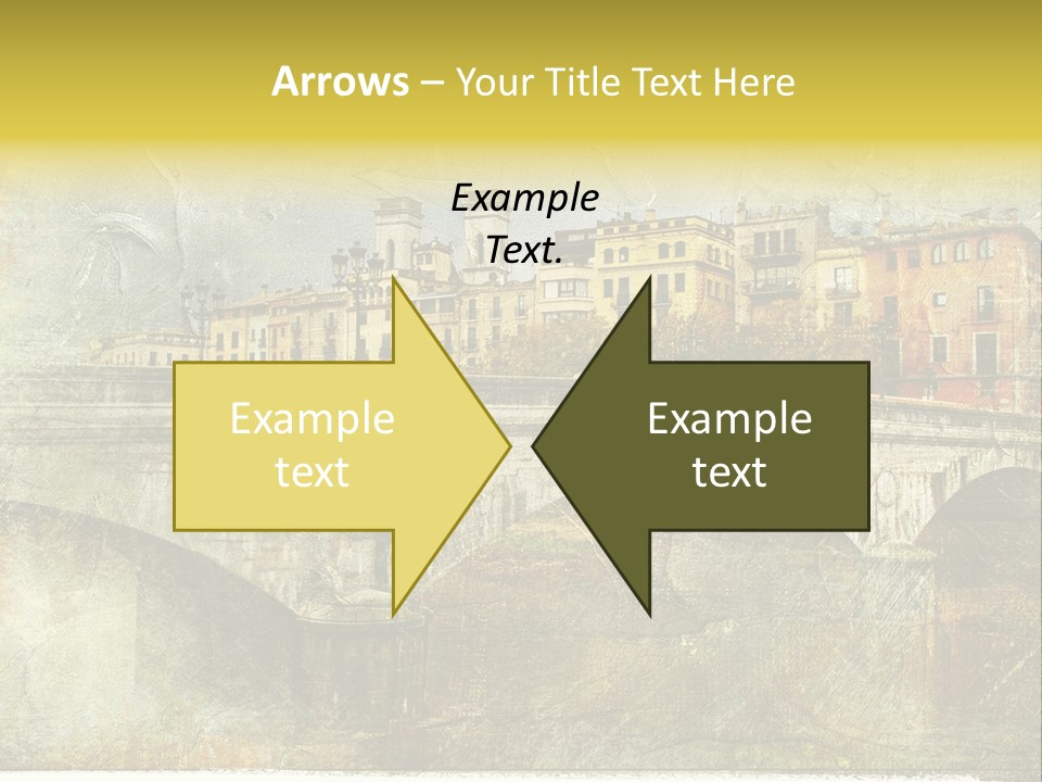 Rural River Lantern PowerPoint Template