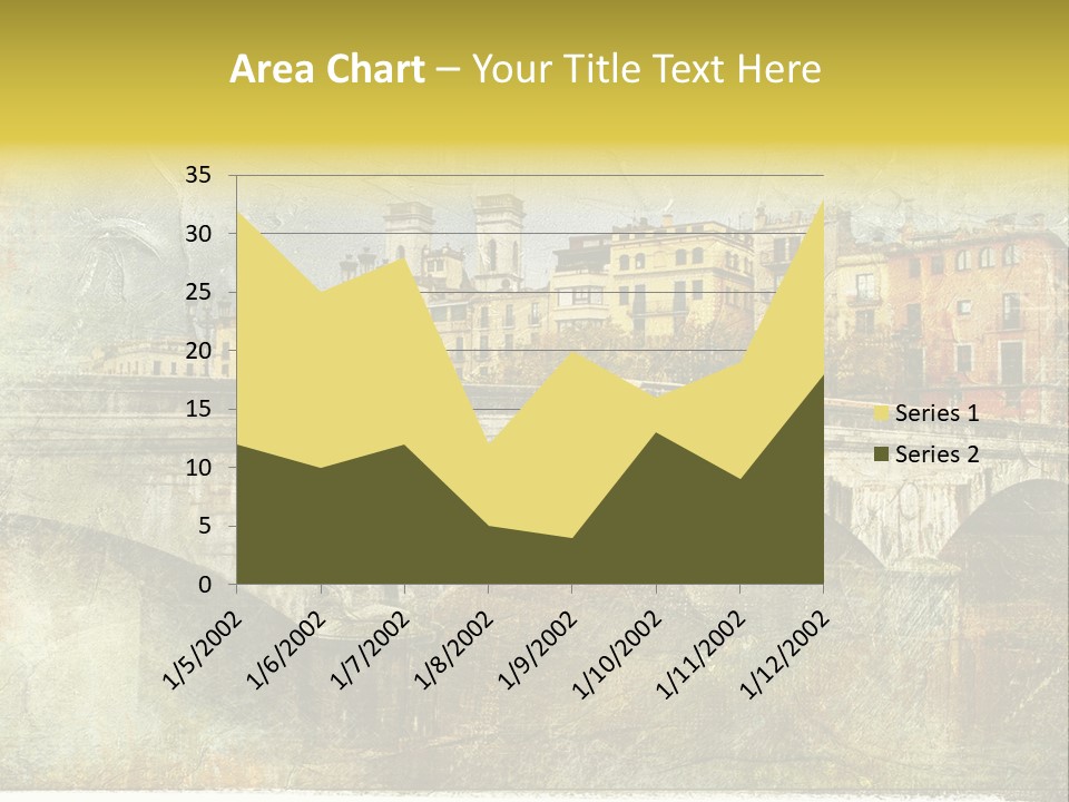 Rural River Lantern PowerPoint Template