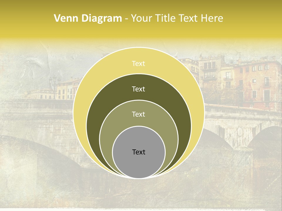 Rural River Lantern PowerPoint Template