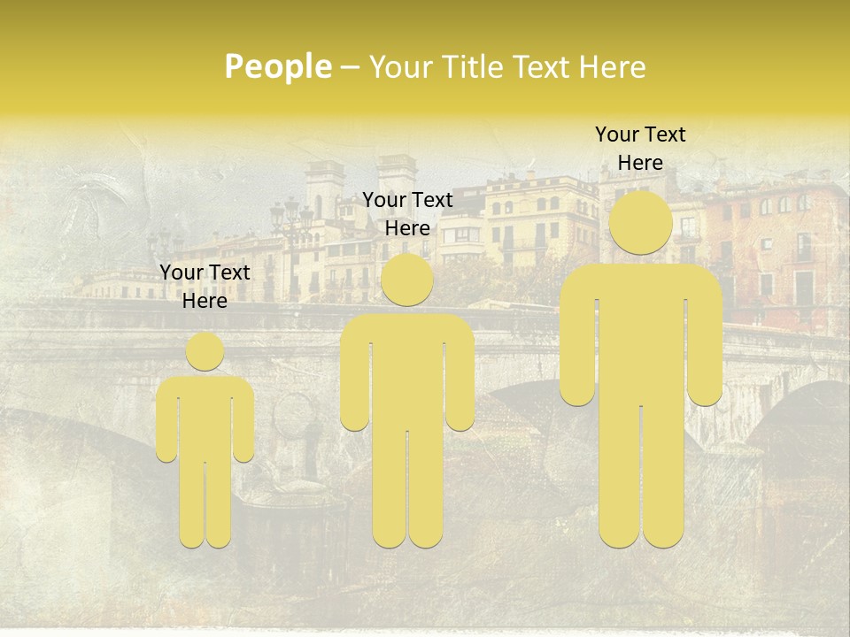 Rural River Lantern PowerPoint Template