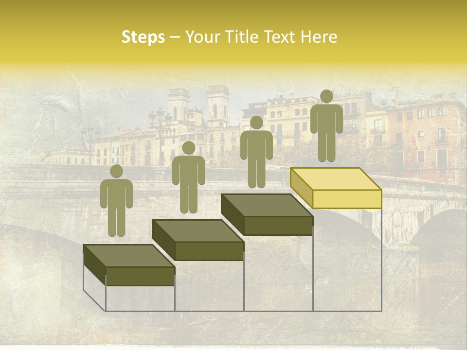 Rural River Lantern PowerPoint Template