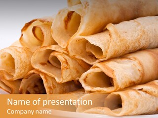 Background French Crepe PowerPoint Template