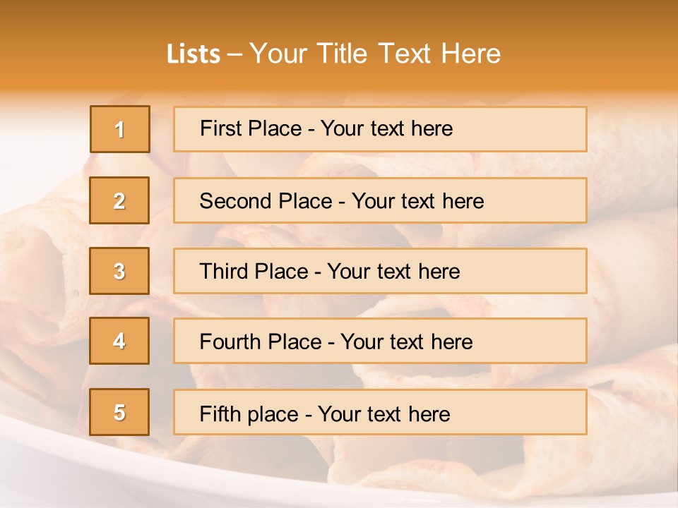 Background French Crepe PowerPoint Template