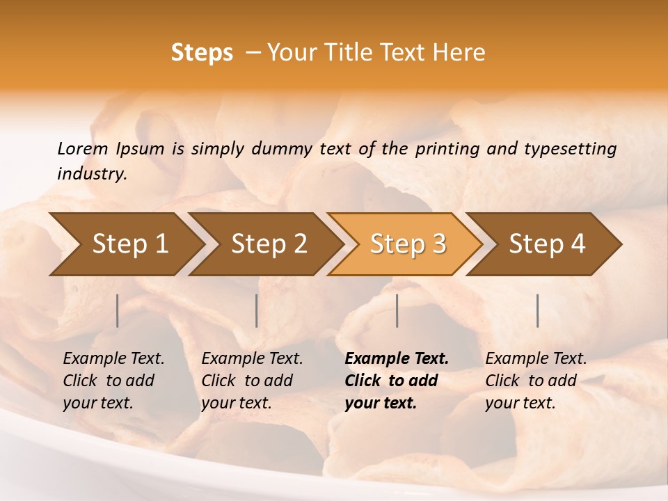 Background French Crepe PowerPoint Template