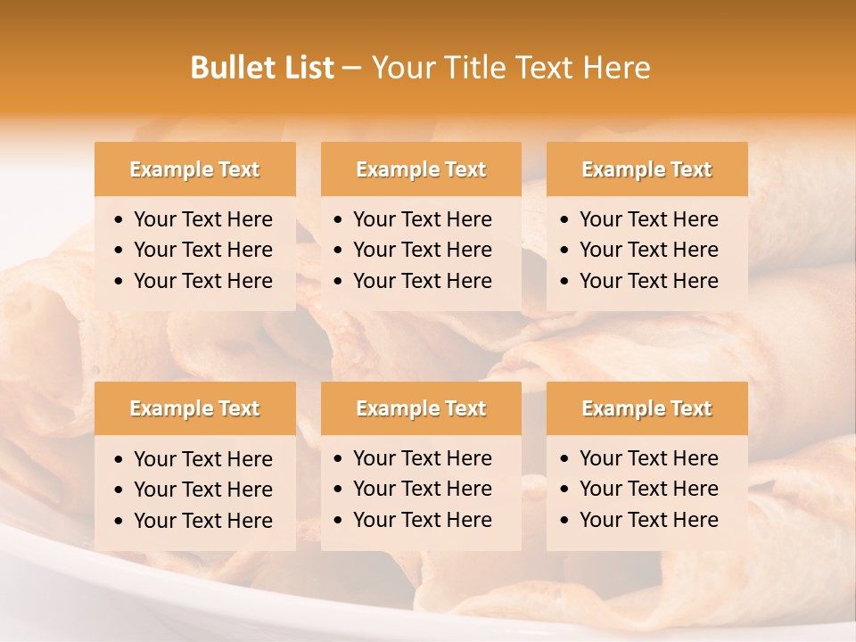 Background French Crepe PowerPoint Template