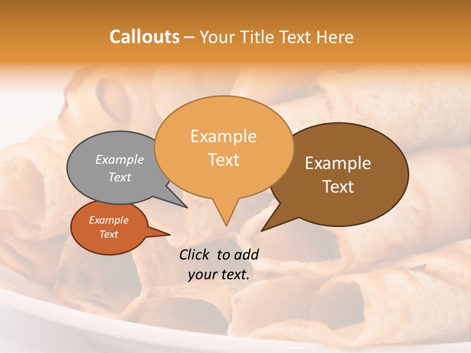 Background French Crepe PowerPoint Template