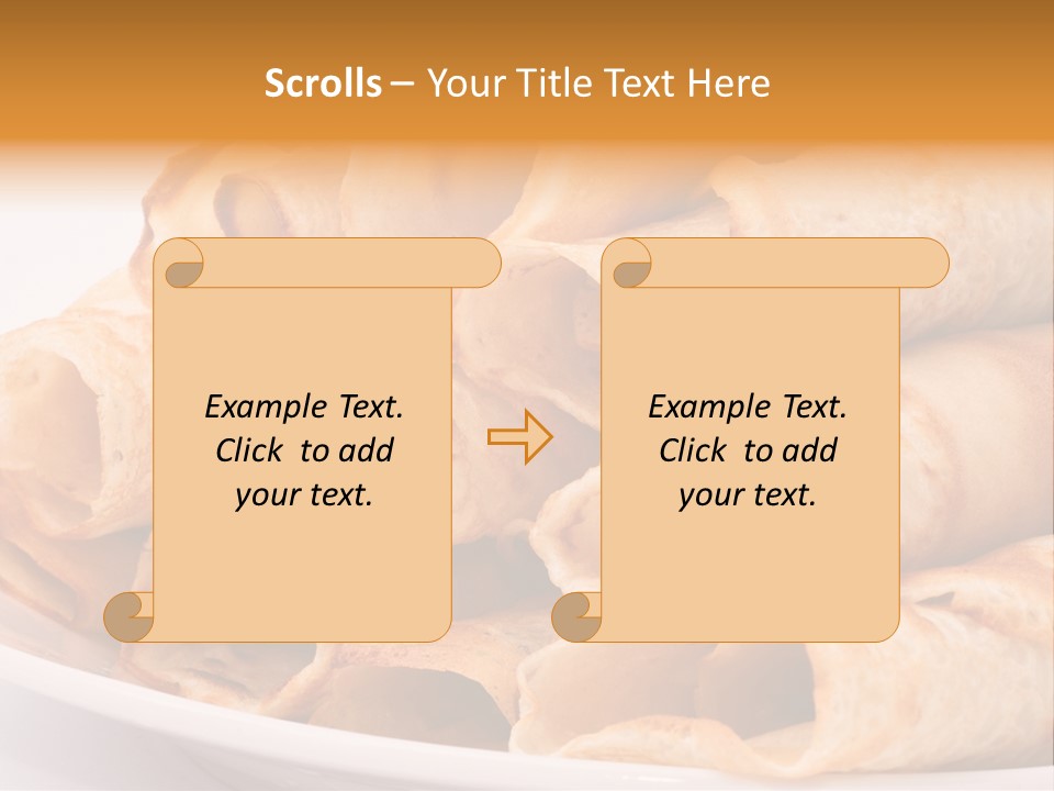 Background French Crepe PowerPoint Template