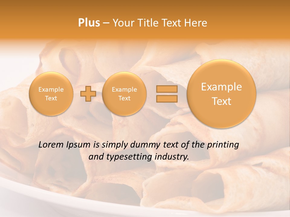 Background French Crepe PowerPoint Template