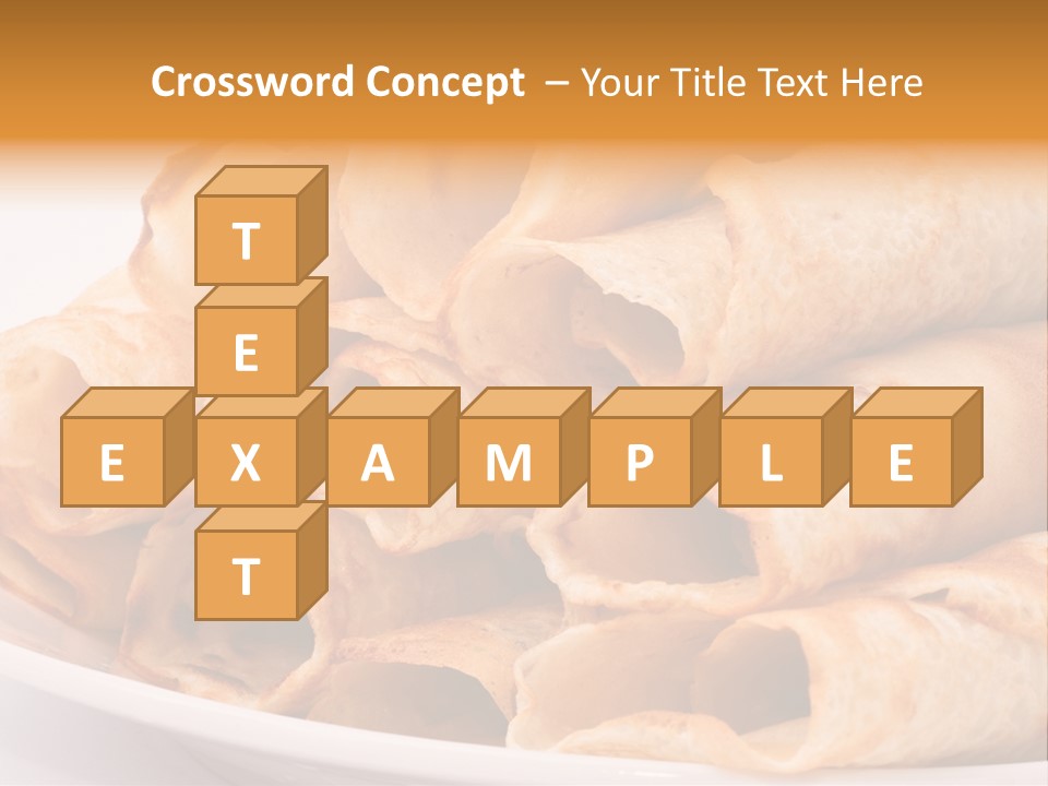 Background French Crepe PowerPoint Template