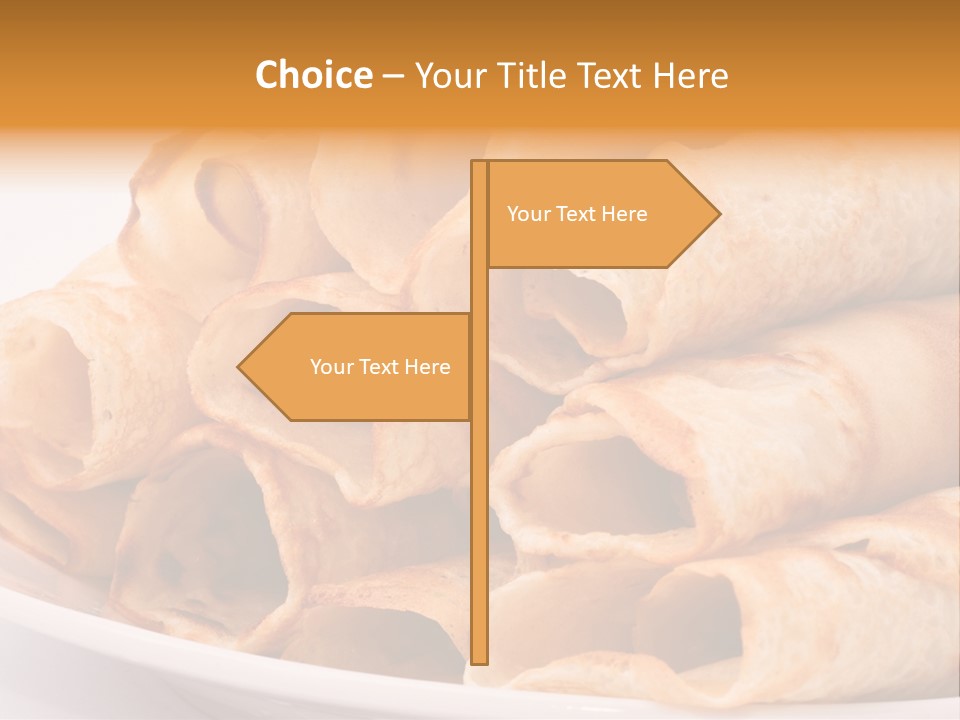 Background French Crepe PowerPoint Template