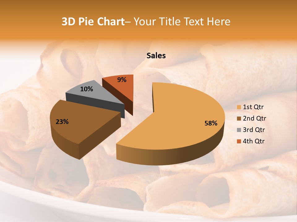 Background French Crepe PowerPoint Template