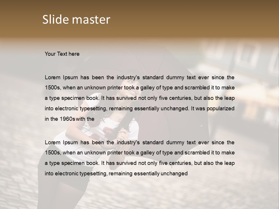 Beautiful Active Fashionable PowerPoint Template