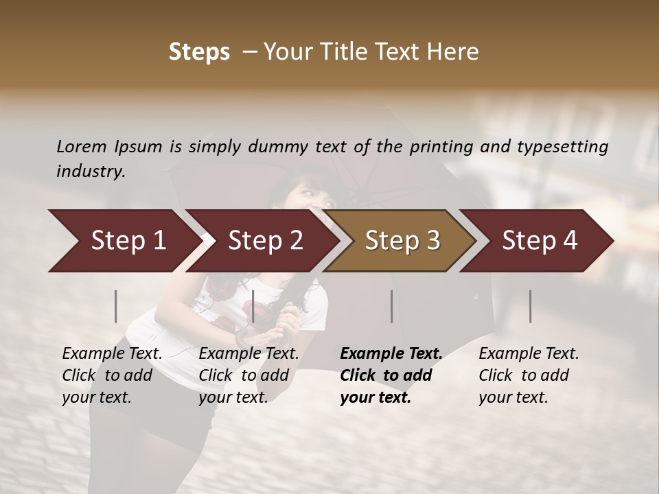 Beautiful Active Fashionable PowerPoint Template