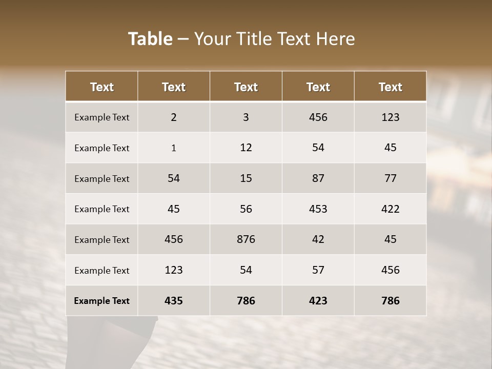 Beautiful Active Fashionable PowerPoint Template