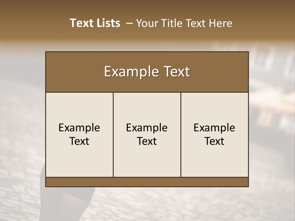 Beautiful Active Fashionable PowerPoint Template