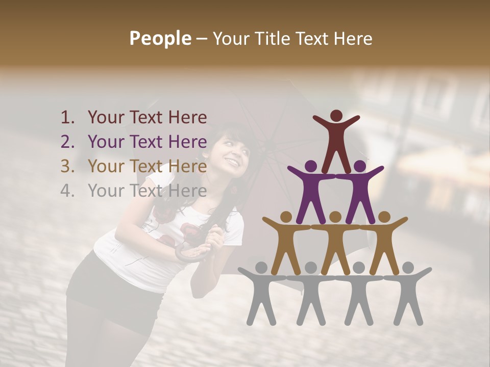 Beautiful Active Fashionable PowerPoint Template