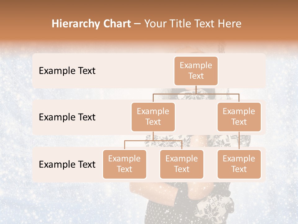 January Female Cold PowerPoint Template