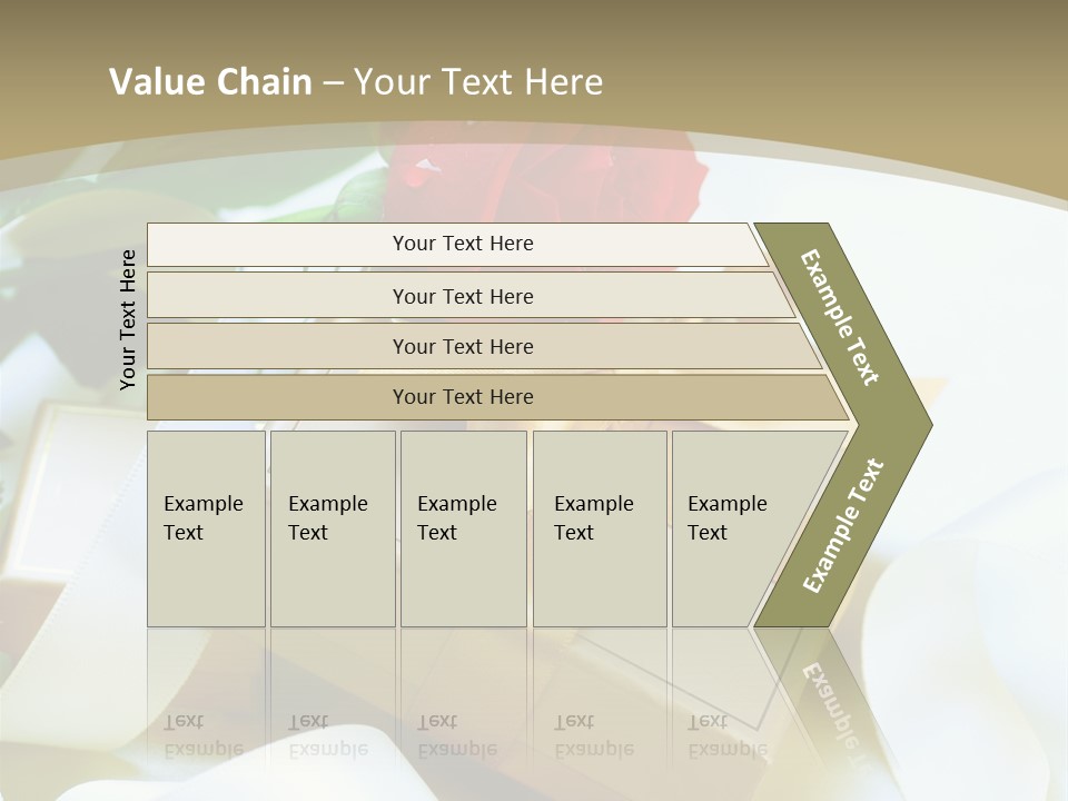 Card Holiday Fabric PowerPoint Template