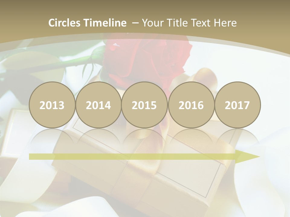 Card Holiday Fabric PowerPoint Template