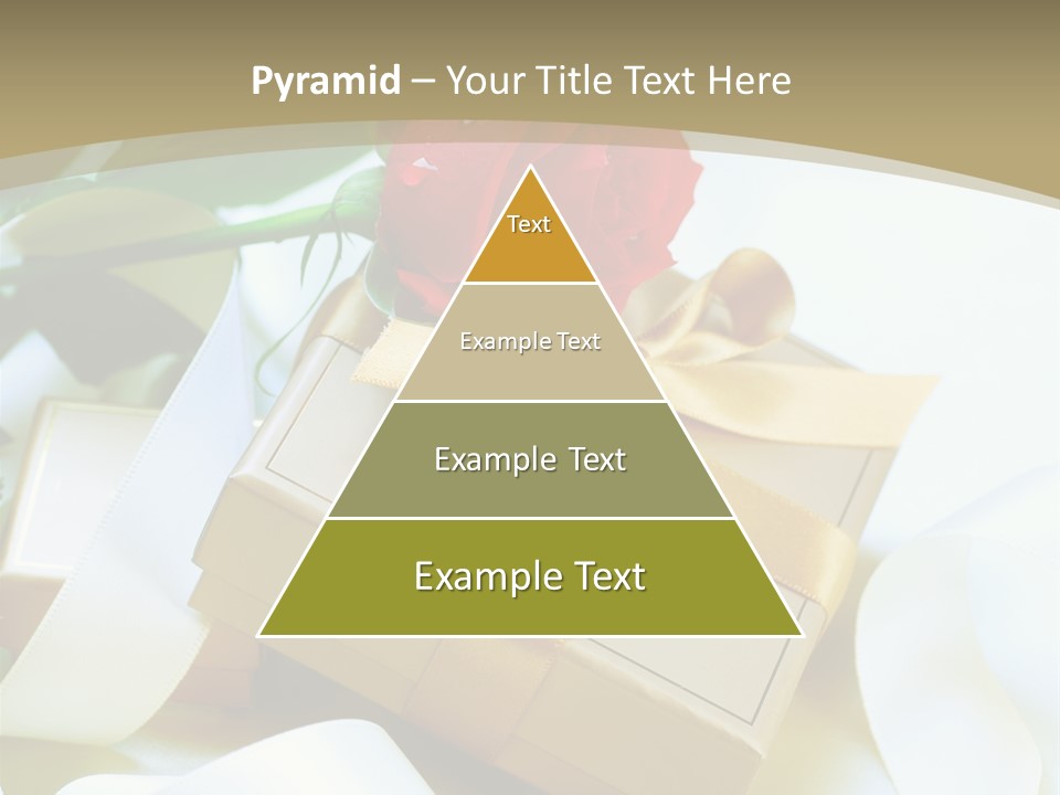 Card Holiday Fabric PowerPoint Template