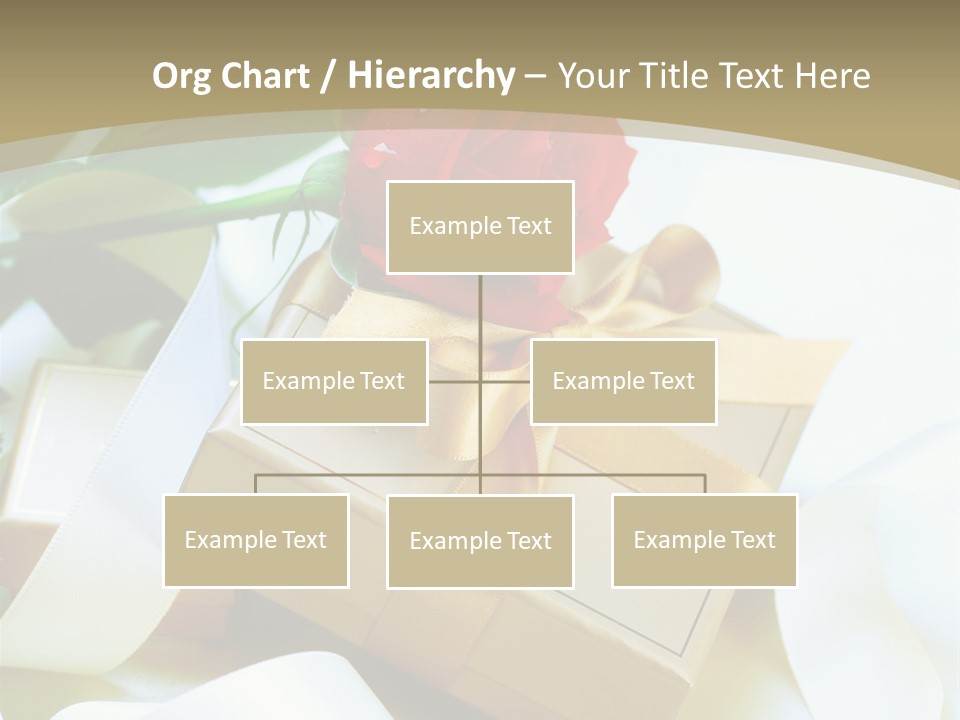 Card Holiday Fabric PowerPoint Template