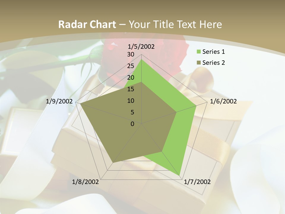 Card Holiday Fabric PowerPoint Template