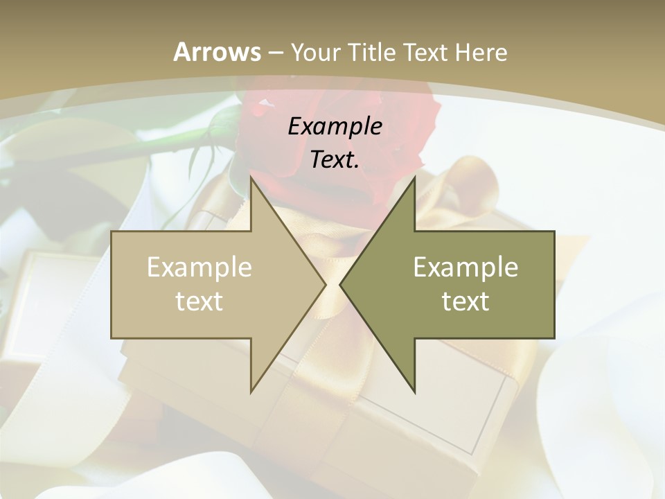 Card Holiday Fabric PowerPoint Template