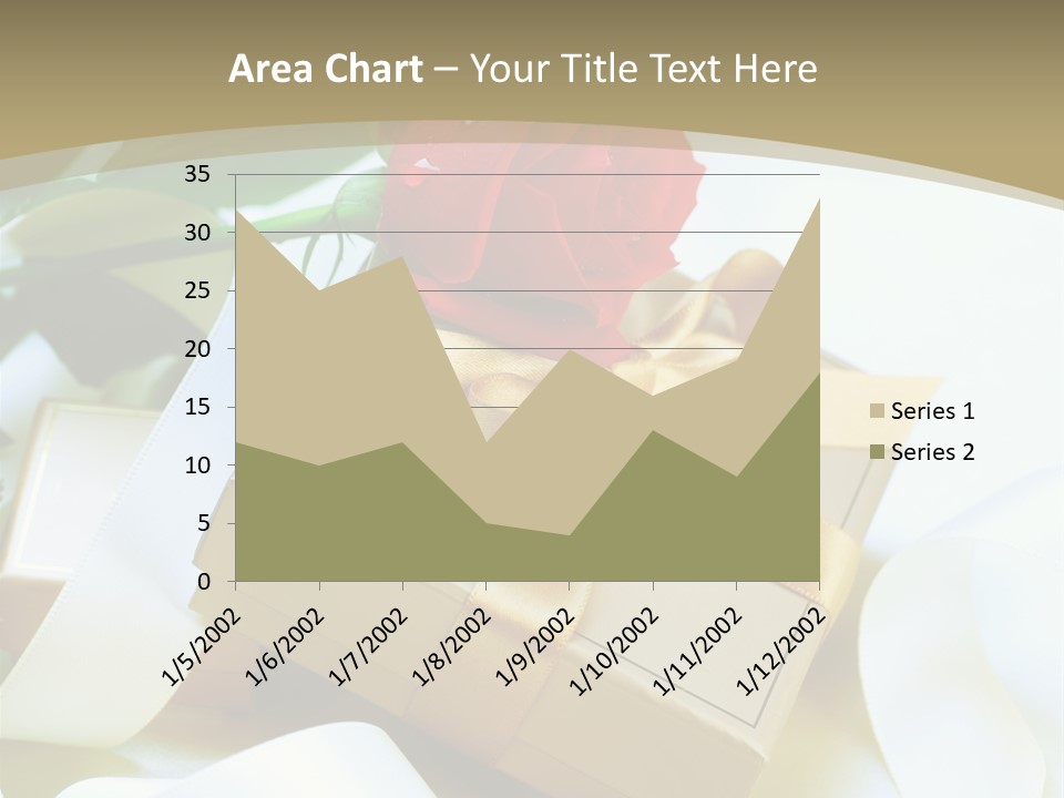 Card Holiday Fabric PowerPoint Template