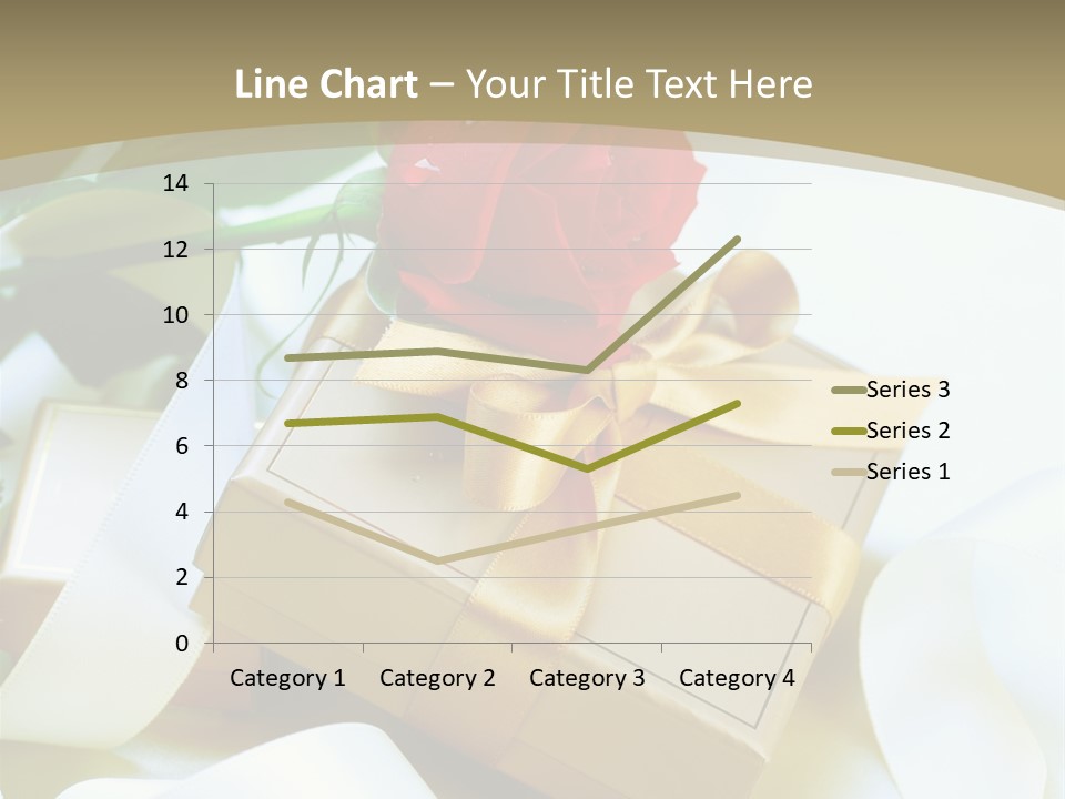 Card Holiday Fabric PowerPoint Template