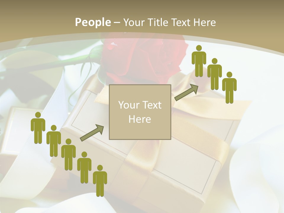 Card Holiday Fabric PowerPoint Template