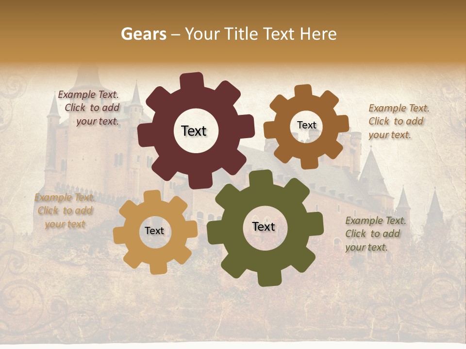 Old Majestic Europe PowerPoint Template