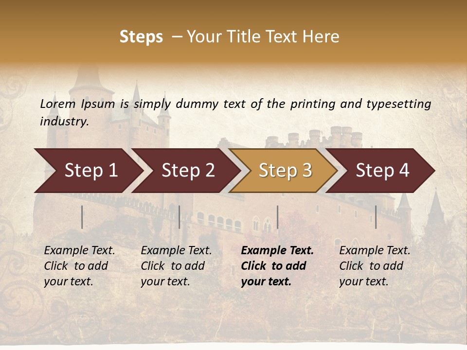 Old Majestic Europe PowerPoint Template
