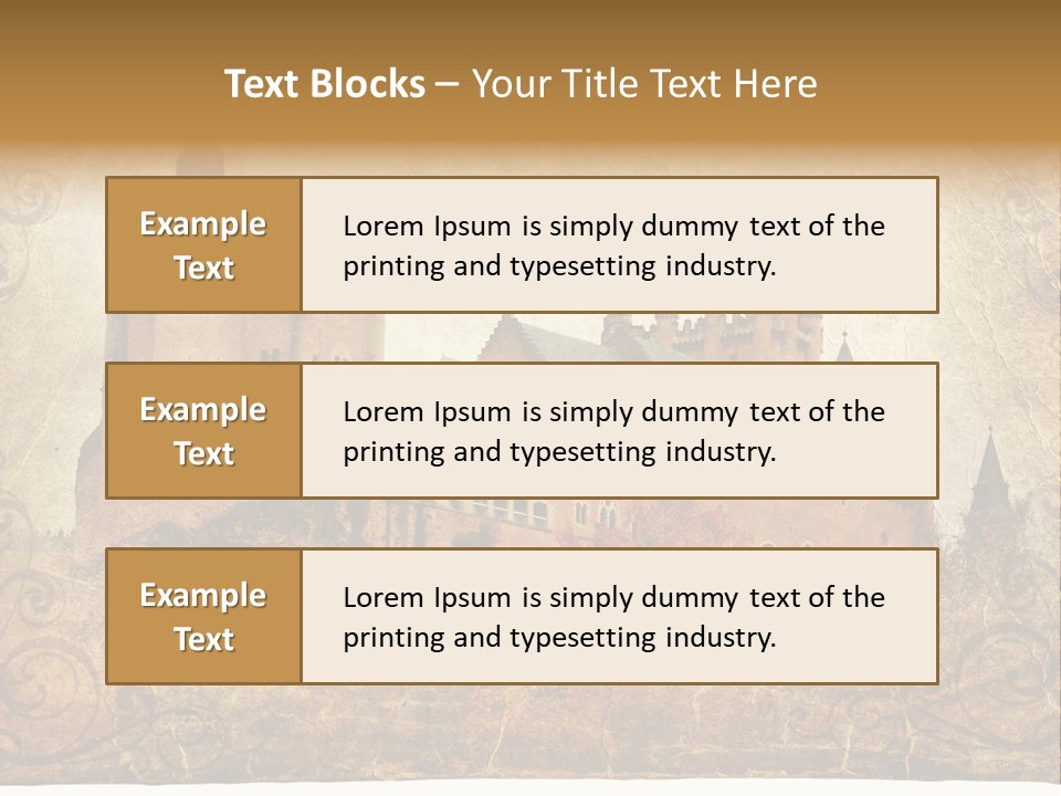 Old Majestic Europe PowerPoint Template