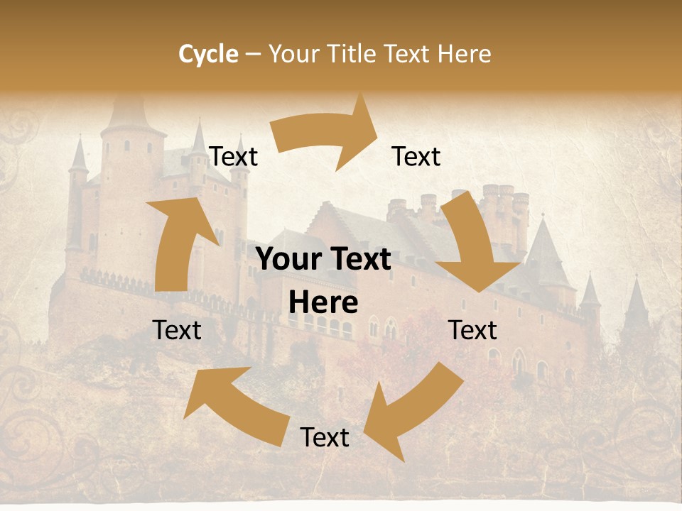Old Majestic Europe PowerPoint Template