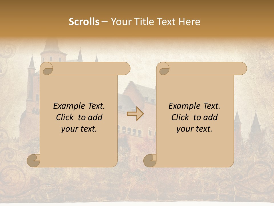 Old Majestic Europe PowerPoint Template