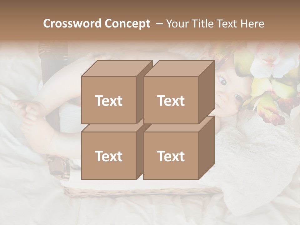 Joy Eyes Boy PowerPoint Template