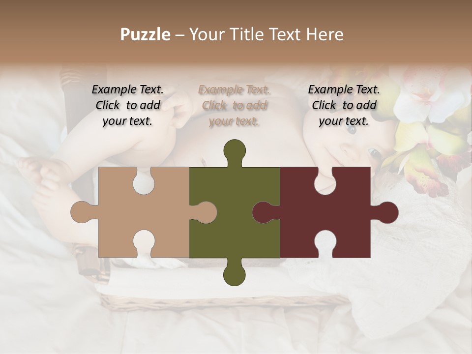 Joy Eyes Boy PowerPoint Template