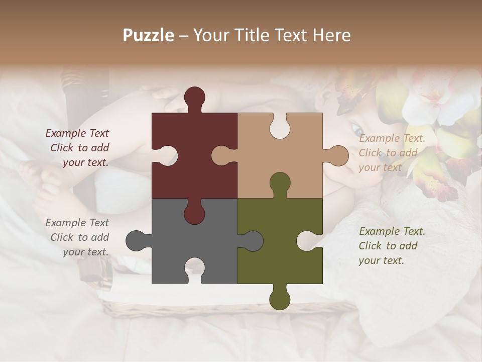 Joy Eyes Boy PowerPoint Template