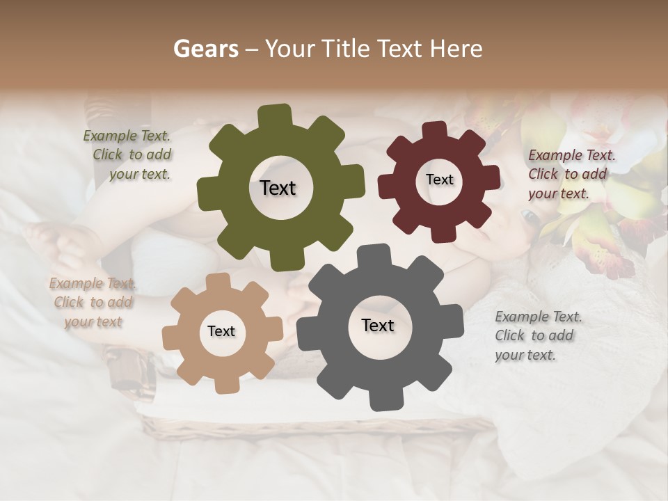 Joy Eyes Boy PowerPoint Template