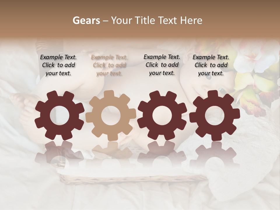 Joy Eyes Boy PowerPoint Template