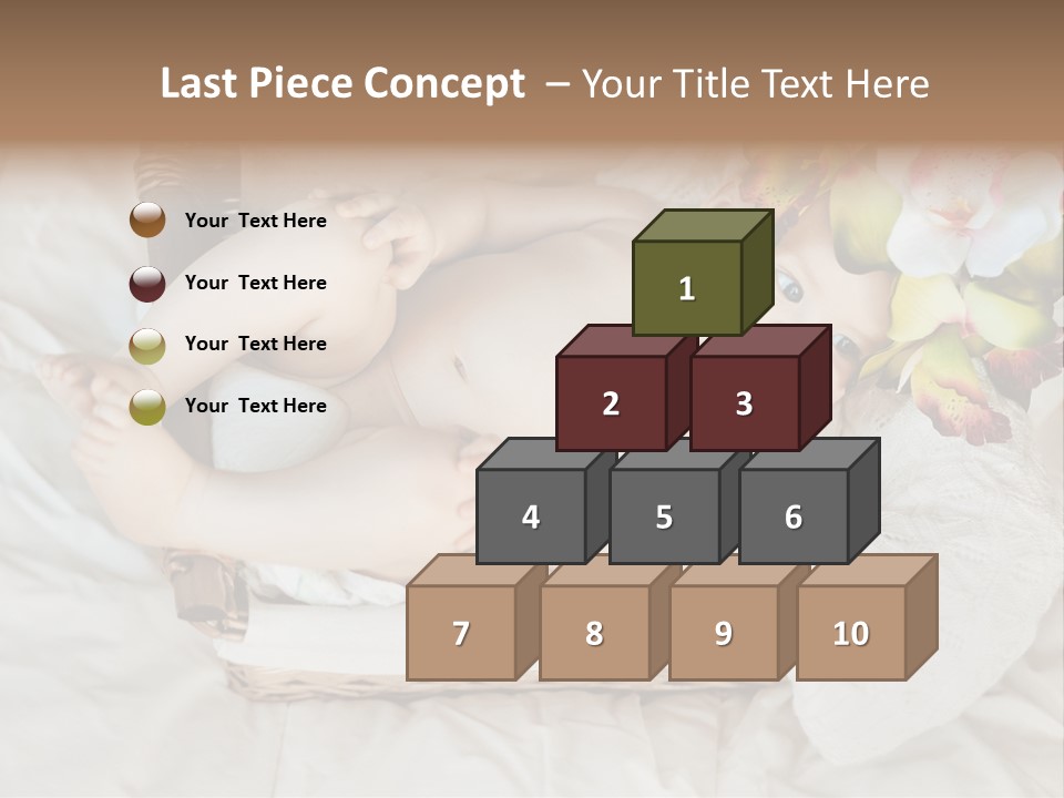 Joy Eyes Boy PowerPoint Template