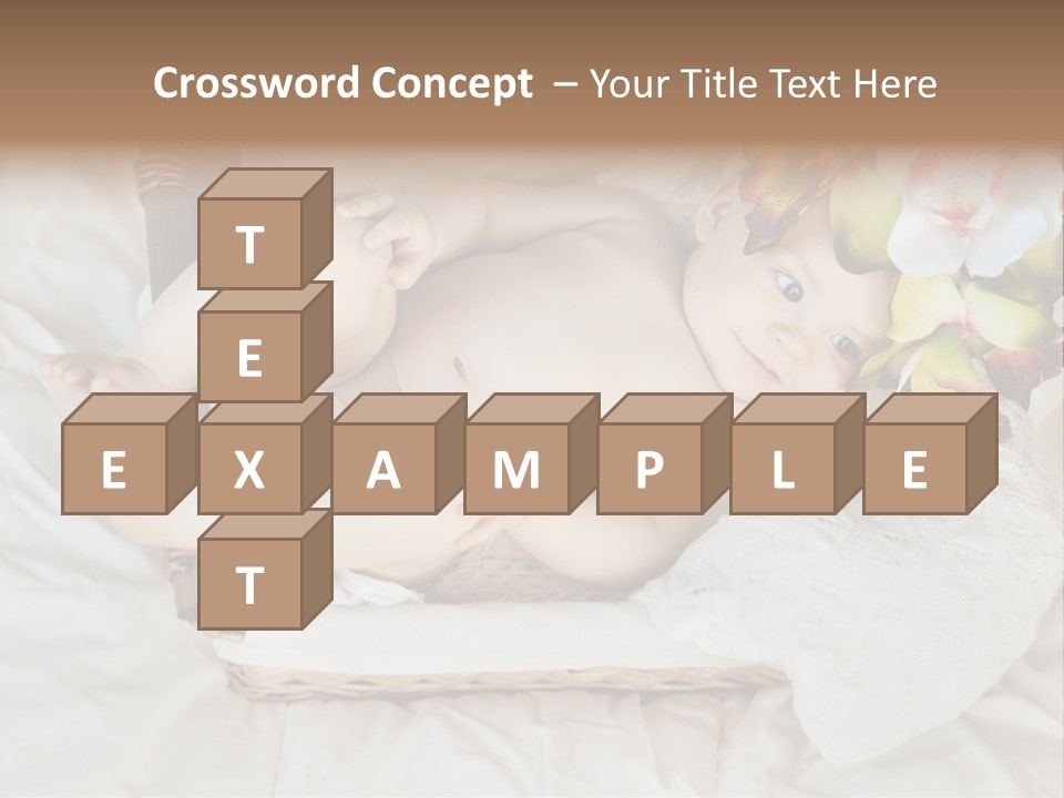 Joy Eyes Boy PowerPoint Template