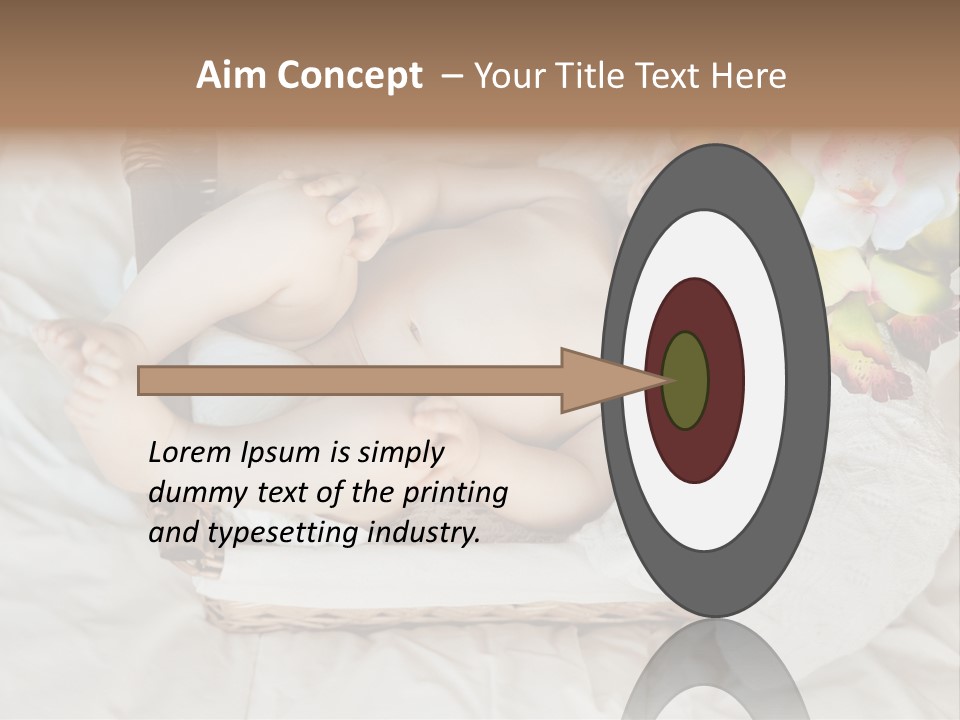 Joy Eyes Boy PowerPoint Template