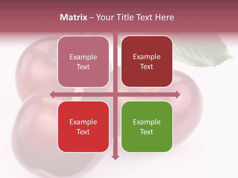 Nature Perfect Berry PowerPoint Template