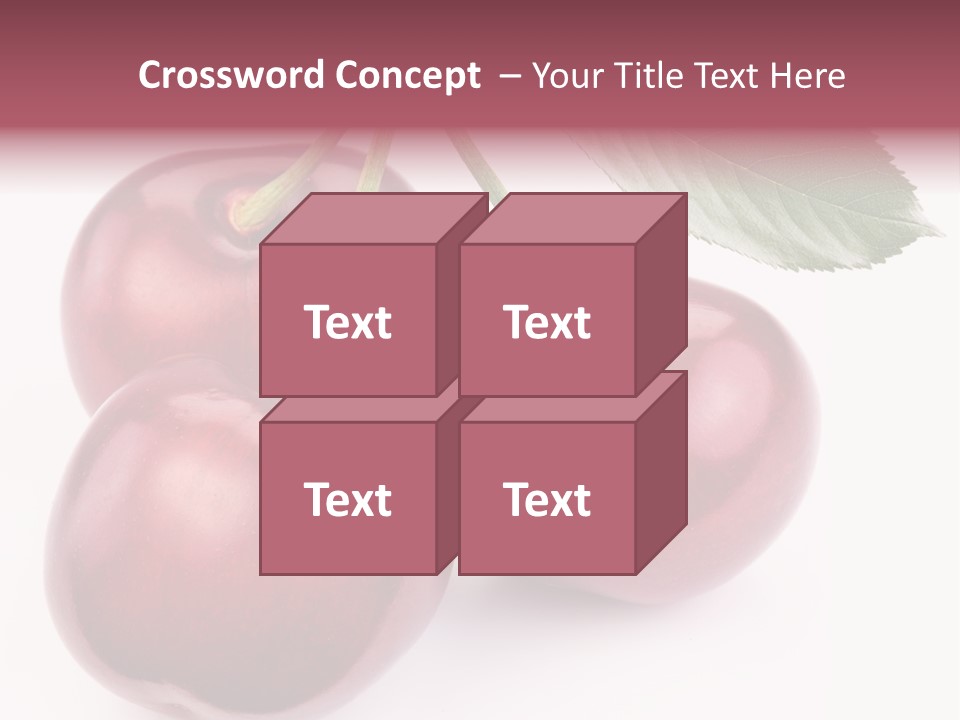 Nature Perfect Berry PowerPoint Template