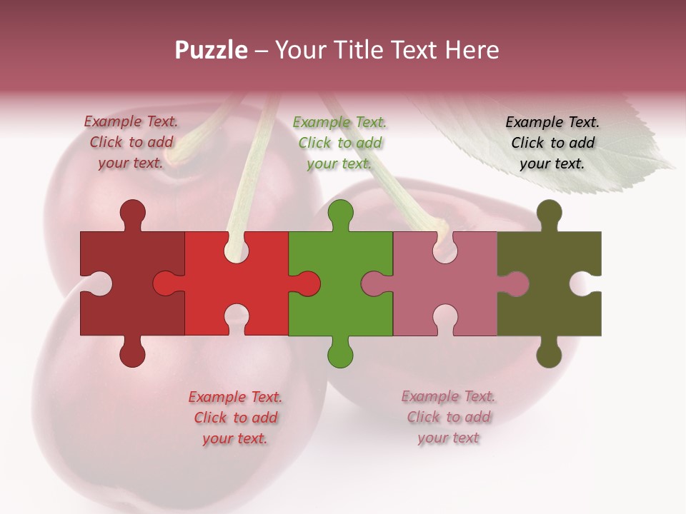 Nature Perfect Berry PowerPoint Template