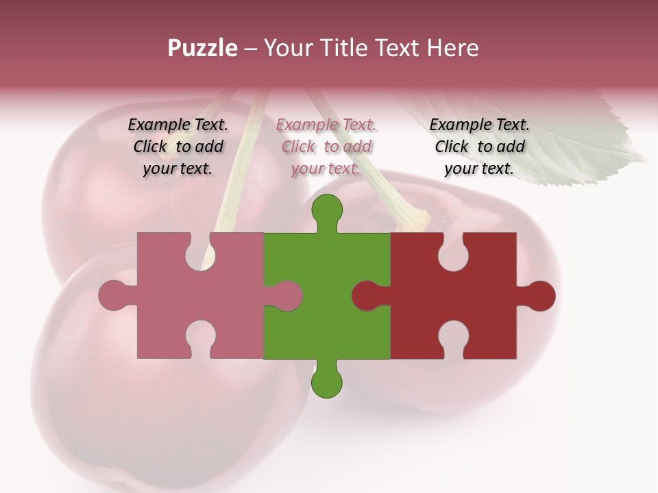 Nature Perfect Berry PowerPoint Template